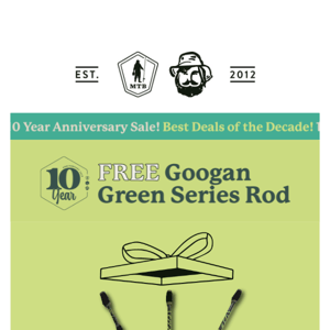 FREE Rod? Yes please.