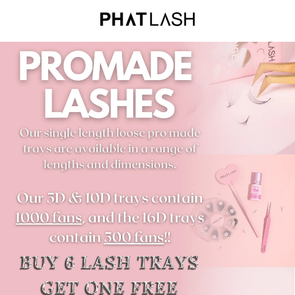 Promades & Superbond are our match made in heaven👼 What's yours PHAT LASH?💗