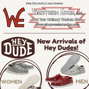 NEW Hey Dude Arrivals!!😜