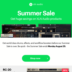 The Summer Sale is still on