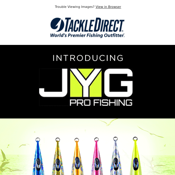 Introducing The JYG Pro Fishing Collection! - Tackle Direct
