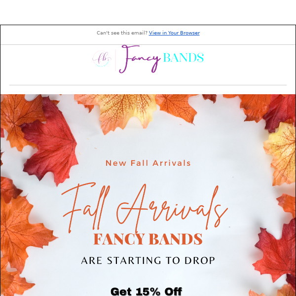 🎃 FALL Bands Are DROPPING!!