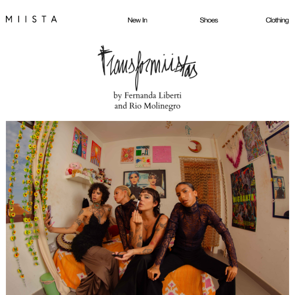 TRANSFORMIISTAS by FERNANDA LIBERTI and RIO MOLINEGRO