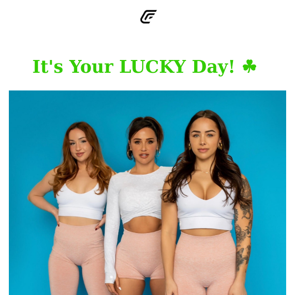 It's Your LUCKY Day!  🍀