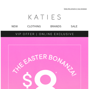 OPEN ME | $8* Easter Egg-Cellent Offer Inside...