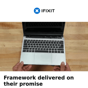 The Framework laptop is fully upgradeable now