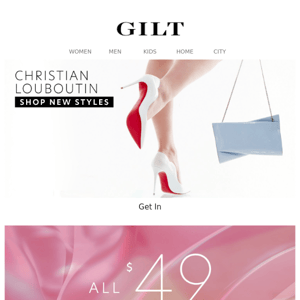 New Christian Louboutin Women | All $49 for 49 Hours