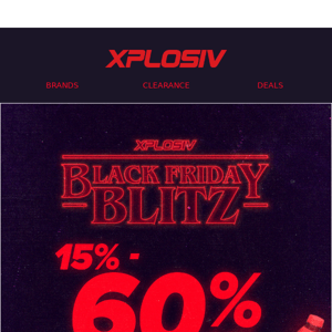🔴 HUGE NEW Black Friday Blitz deals are live!