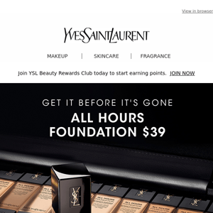 GOING FAST - All Hours Foundation Now $39