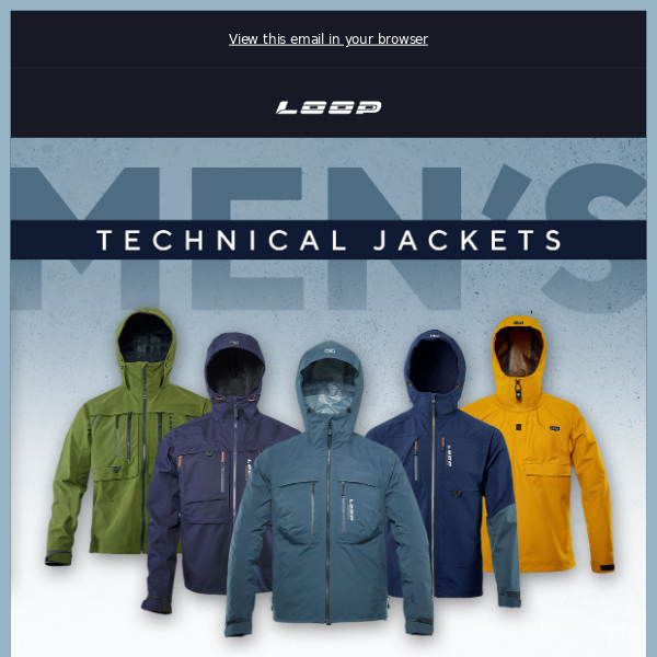 Men's Technical Jackets 🐟 - LOOP Tackle
