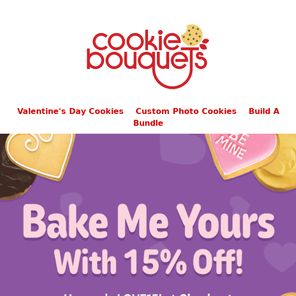 😉"Bake" me yours this Valentine’s Day!