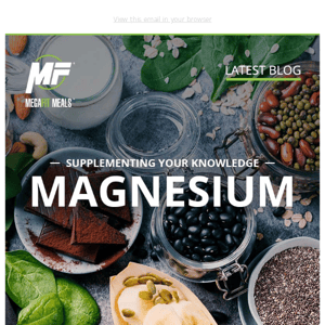 Do you get enough Magnesium in your diet?