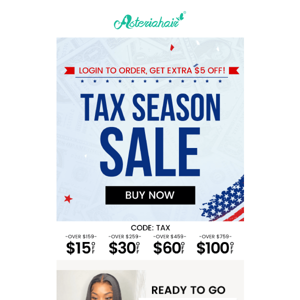 ⚡Time's Running Out! Unlock Tax Season Discounts 💼 Up To $100 Off!