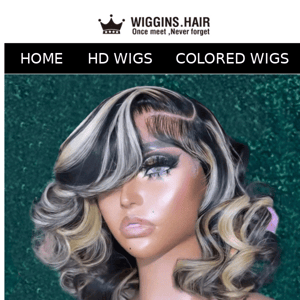Flash Sale: new trendy wigs 50% off+$10 off!!