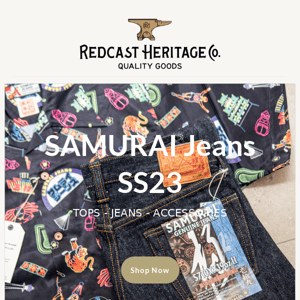 New Arrivals from Samurai Jeans SS23 🎎