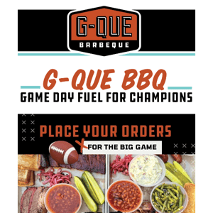 Get your BBQ for the BIG GAME! 🙌