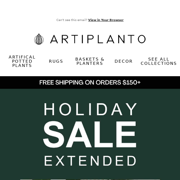 🌿We Extended The Holiday SALE Artiplanto