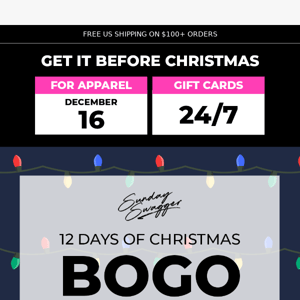 A Gift For YOU - BOGO Sale 🎁