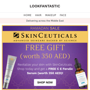 SkinCeuticals 💙 FREE GIft (Worth 350AED)