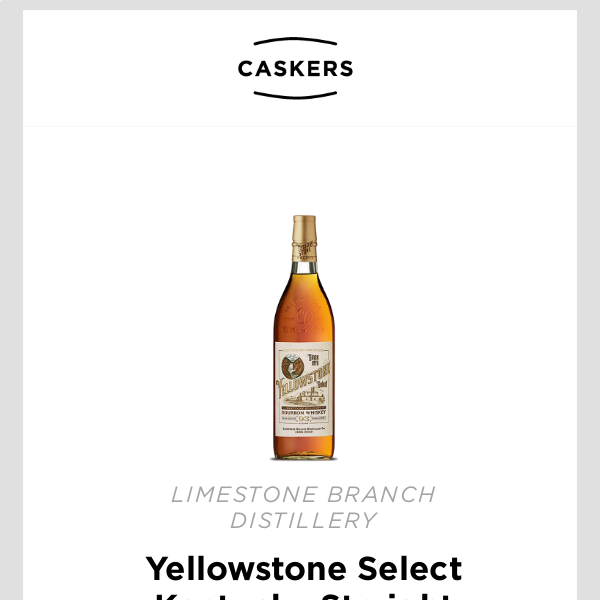 [AWARD-WINNING 🥃] Yellowstone Select Kentucky Straight Bourbon