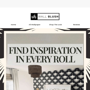 Unroll Creativity - Discover Endless Inspiration in Every Roll of Wallpaper 💕