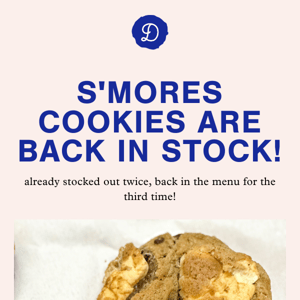 🍪 S'mores Cookies are Back!