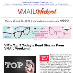 VM’s Top 5 Today’s Read Stories From VMAIL Weekend