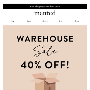 Don't miss out on 40% off!