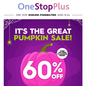 It's Confirmed: The Great Pumpkin Sale has been EXTENDED