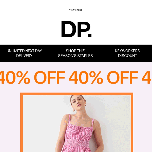 40% off sunny summer outfits - Dorothy Perkins