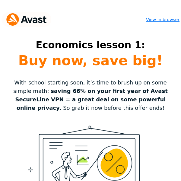 School - and this incredible 66% deal - is in session!