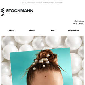 Kesän ale –60 % + lisäalennus –20 % - Stockmann