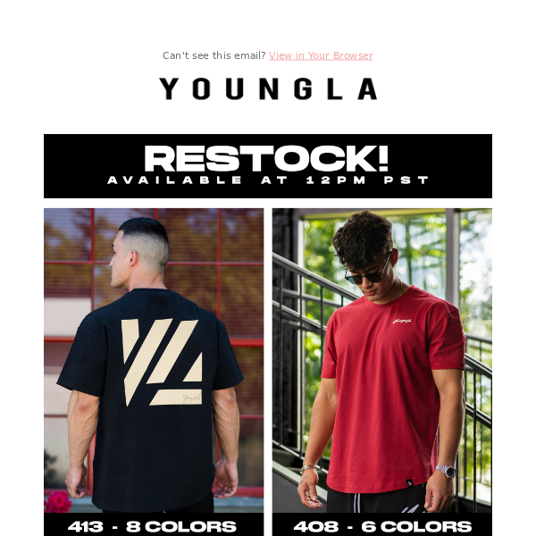 YoungLA RESTOCK IS LIVE! // We Just Restocked The 413 Oversized