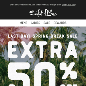 One. More. Day. | 50% Off Sale