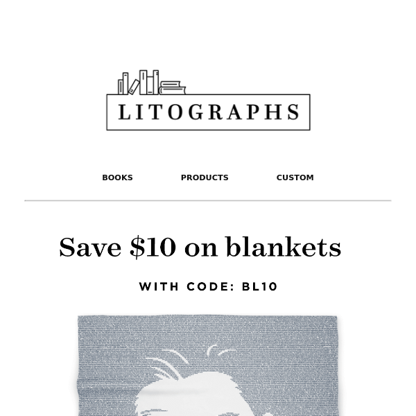 $10 OFF Blankets!