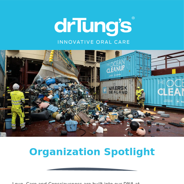 Organization Spotlight—The Ocean Cleanup