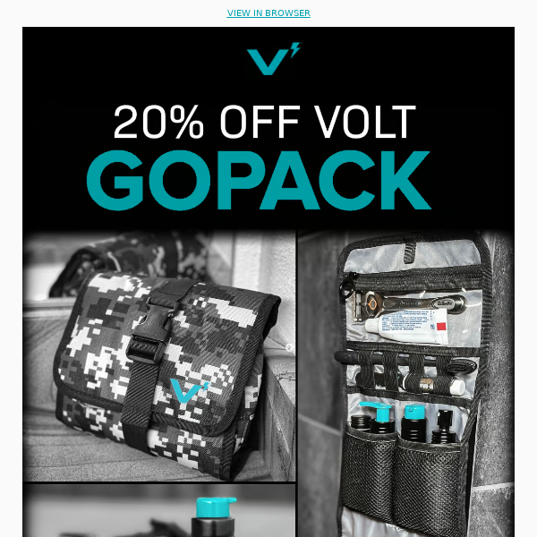 20% Off GoPack Travel Bag