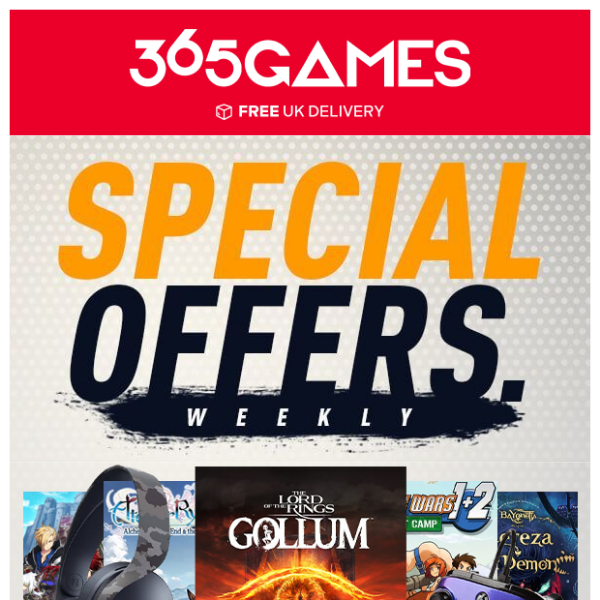 Level Up Your Gaming Experience with Our Specials!