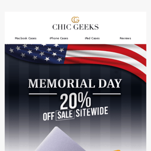 LAST CHANCE Memorial Day SALE!
