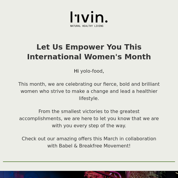 Let l1vin Empower YOU This International Women's Month