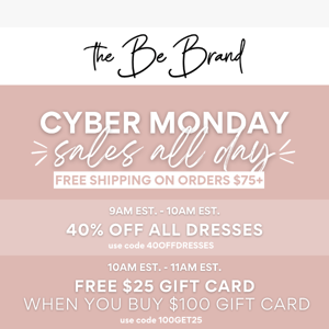 Cyber Monday Sales! You don't want to miss this!