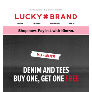 Dream Denim Buy 1 Get 1 FREE