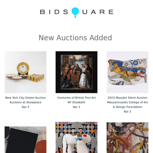 Just added new auctions