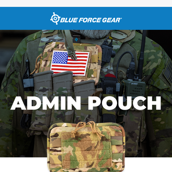 The Admin Pouch in MultiCam® is Back In-Stock