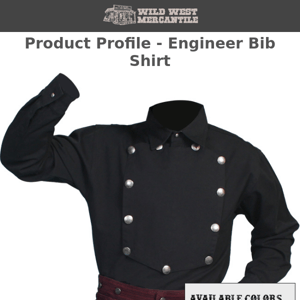 Product Profile - Engineer Bib Shirt