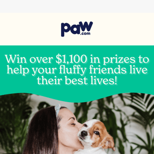 Win Over $1,000 in Pet Prizes! 🐾 🎉