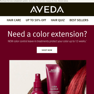 NEW color control leave-in treatment