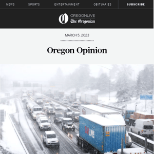 Editorial: Even in a surprise snowstorm, highways should not become parking lots
