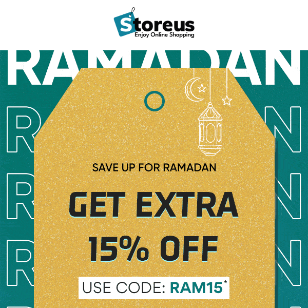 Ramadan Coupon for you! 😍