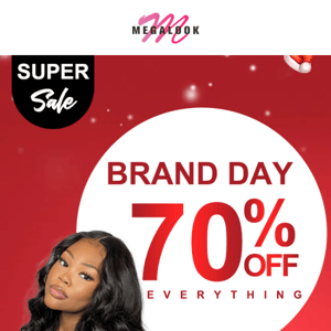 Brand Day Super Sale , Up to 70% Everything